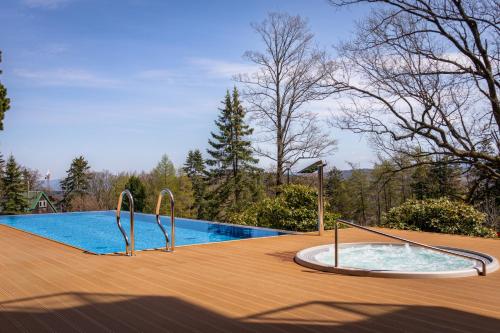 Green Park Resort C5 z dostępem do basenu sauny jacuzzi siłowni — 4-Star Luxury Hotel in Szklarska Poreba, Poland