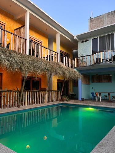 Zipoliteville in San Pedro Pochutla, Mexico