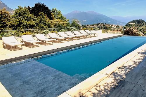 Lake Como Retreat AC pool EV car — 4-Star Luxury Hotel in Bellagio, Italy
