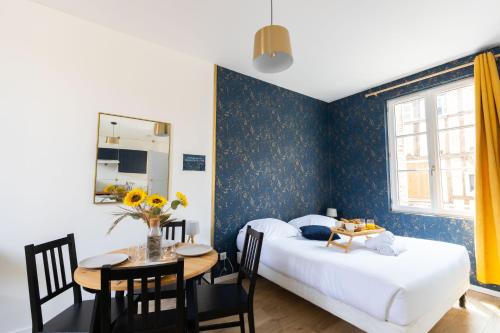 Studio Paon D’or 5 Minutes du Zooparc de Beauval in Saint-Aignan, France