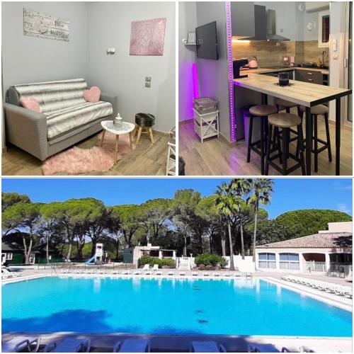 Studio Climatise Avec Piscine - last minute hotel in Saint-Raphael