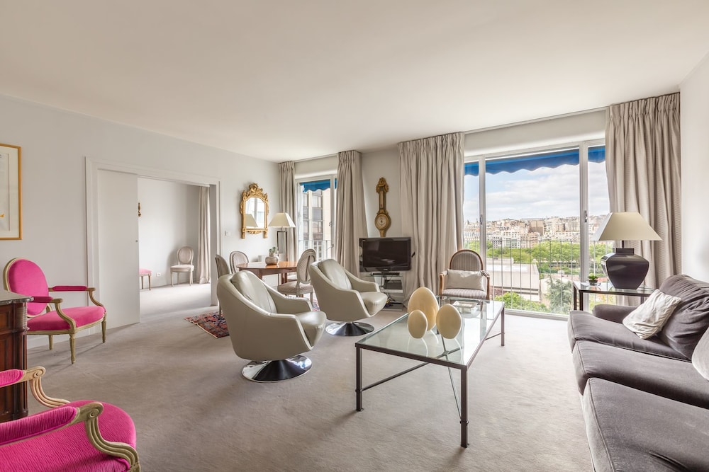 Steps from the Eiffel Tower in Paris, France