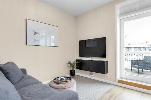 Two bedroom downtown apartment with balcony
