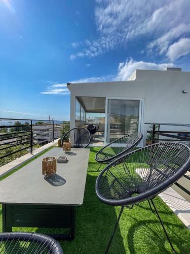 Coastal Blue Vista in Vari, Greece
