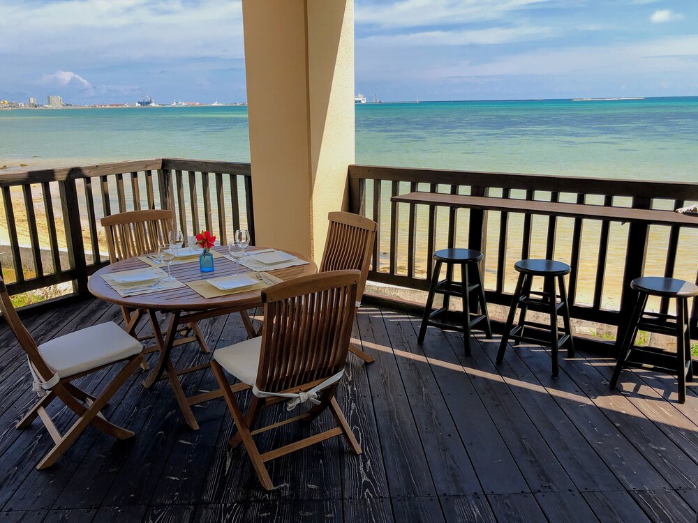Pontoon in Ishigaki, Japan