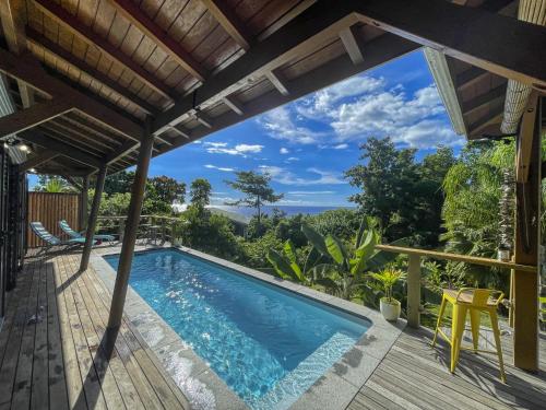 Vue mer couchers de soleil et Rayon vert GPDH34 in Unknown City, Guadeloupe