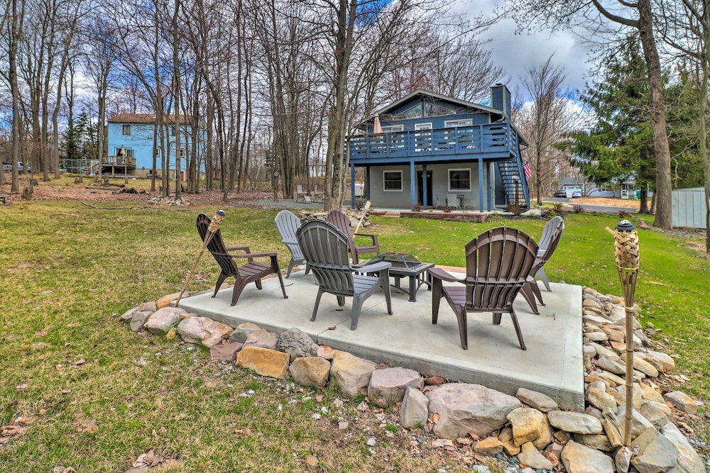 6 Mi To Camelback Slopes Home W Game Room 17236100 — Mount Pocono