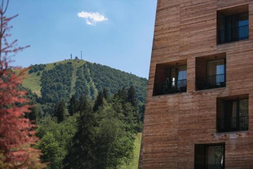 Apartment in Kokhta Mitarbi Resort Rooms Kokhta building in Bakuriani, Georgia