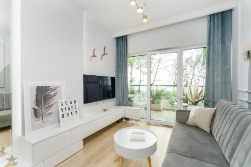 Apartament Baltic View 21 z widokiem na morze — 4-Star Luxury Hotel in Ustronie Morskie, Poland