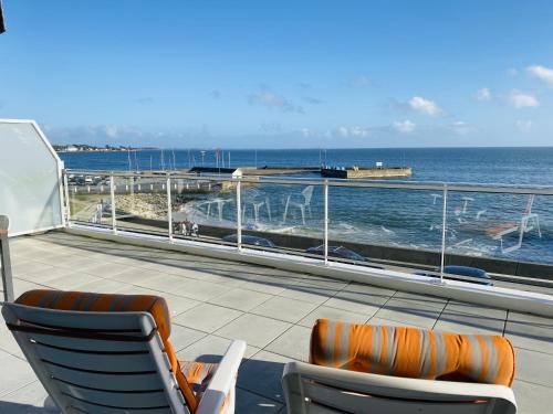 Atlantique Vue mer Terrasse — 4-Star Luxury Hotel in Carnac, France