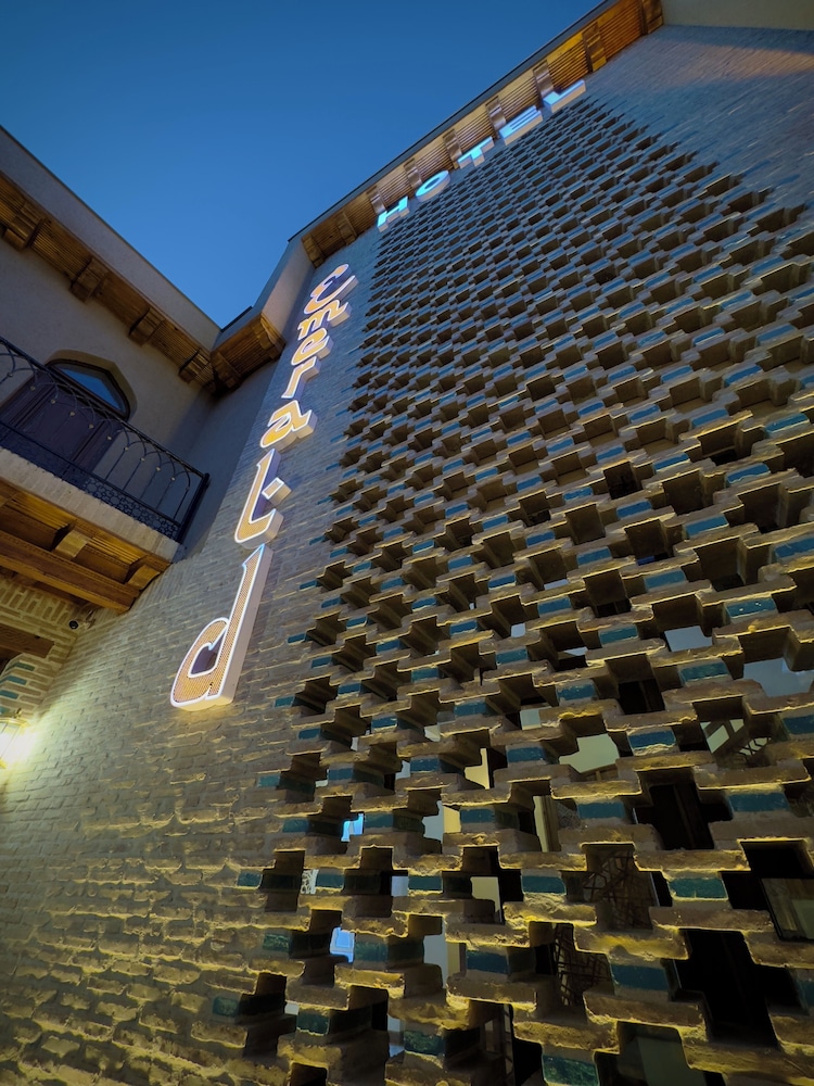 Emerald hotel - carbon neutral hotel in Bukhara