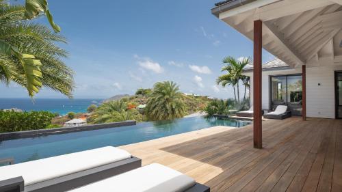 True Paradise Nestled on the Hillside in Gustavia, Saint Barthelemy