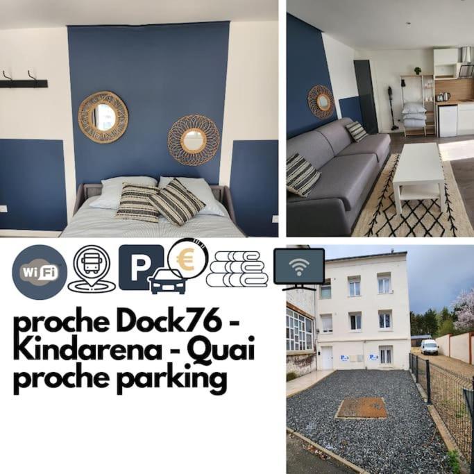 Le Jean Jaures 4 Studio Entre Seine Et Centre in Rouen, France