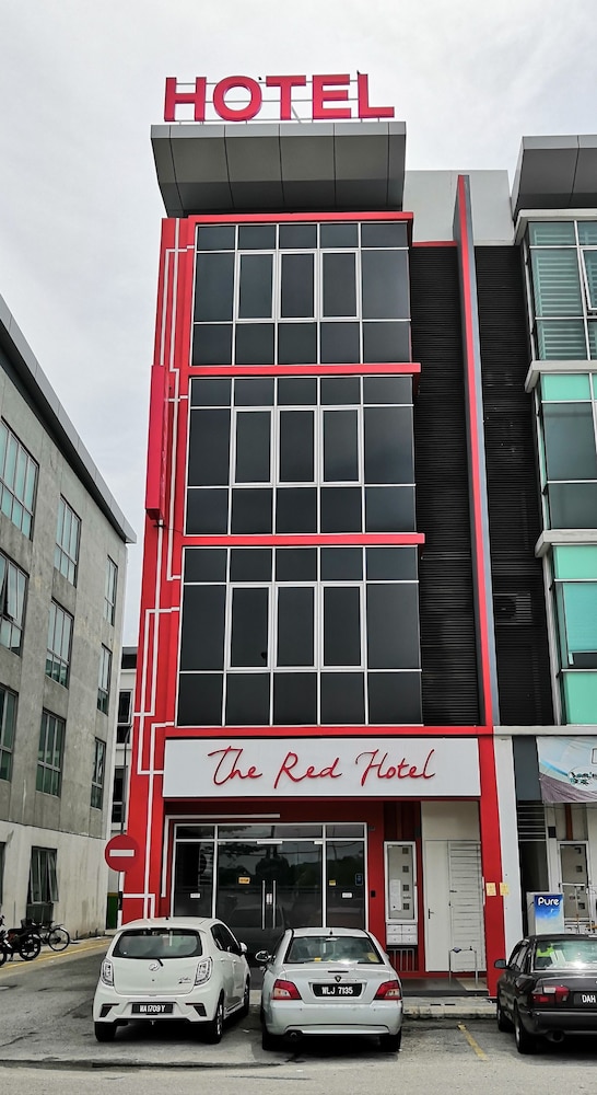 The Red Hotel in Jenjarum, Malaysia