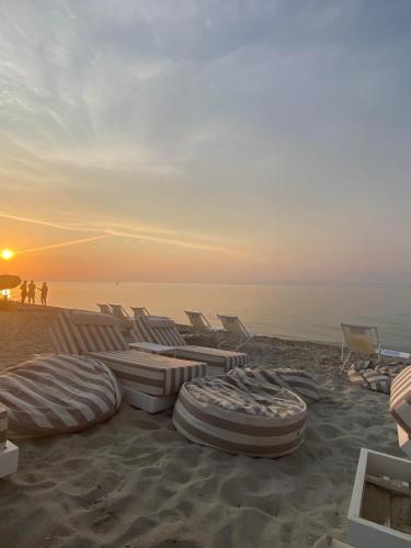 Pefkohori Sunset in Pefkochori, Greece