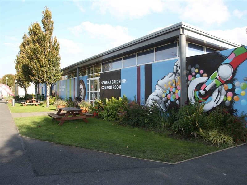 Corrib Village in Gaillimh, Republic of Ireland