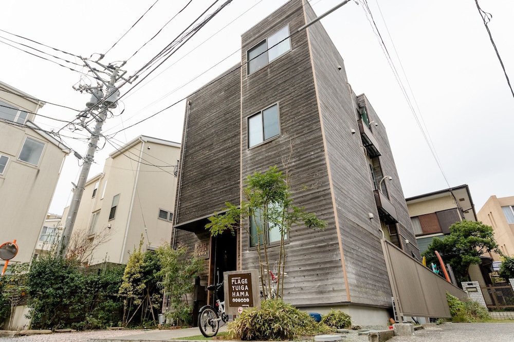 Plage yuigahama in Kamakura, Japan