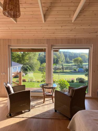 Namelis prie Čiobiškio kelto in Unknown City, Lithuania