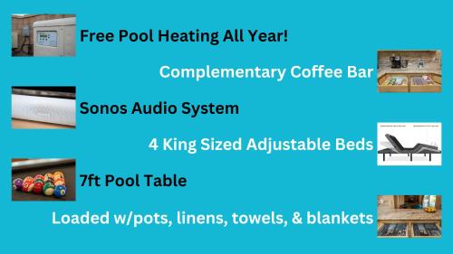 Coachella Chill: Luxury 4BR 4King Paradise Retreat in Indio, United States