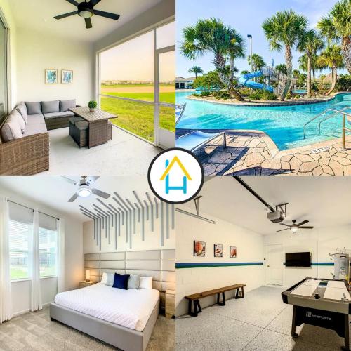 Magnificent Thematic 2BR with Game Room & Waterpark — 4-Star Luxury Hotel in Kissimmee, United States