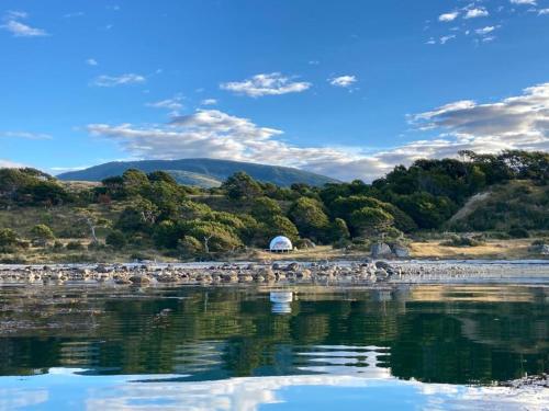 Glamping in the middle of nature and ocean view in Punta Arenas, Chile