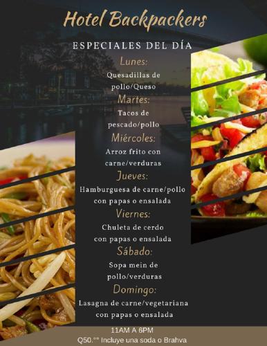 Hotel y Restaurante Backpackers in Livingston, Guatemala