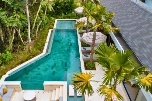 Lestari 4 BR Private Pool Villa — 4-Star Luxury Hotel in Ubud, Indonesia