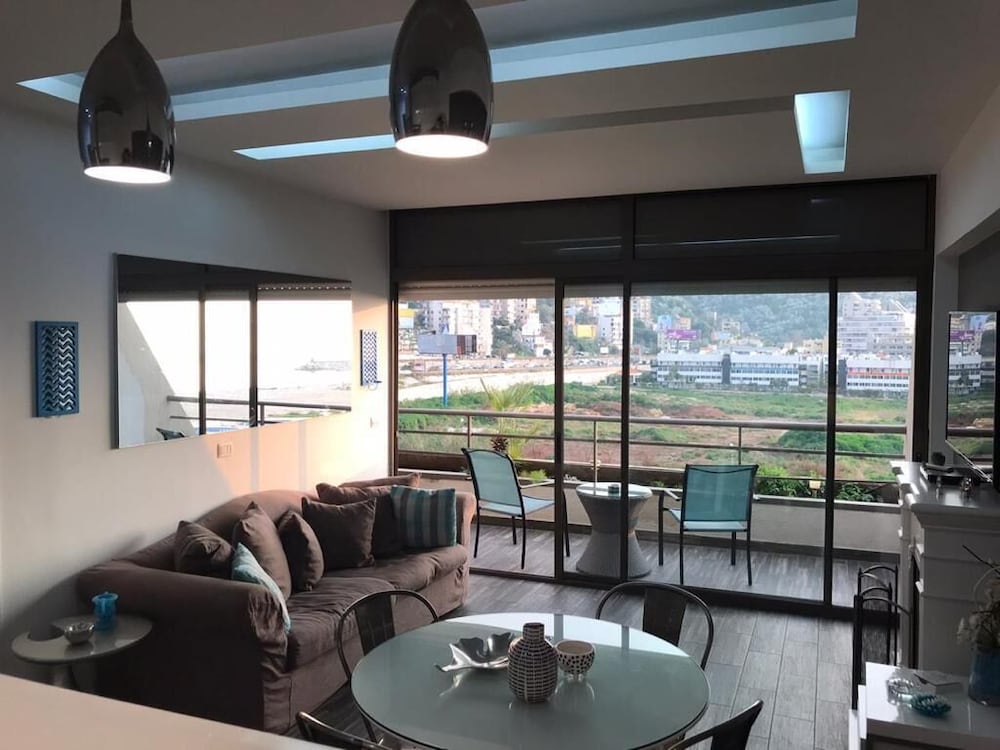 Chalet in Siwar Resort Pool Wifi sea View Electricity 2 Bedrooms in Unknown City, Lebanon