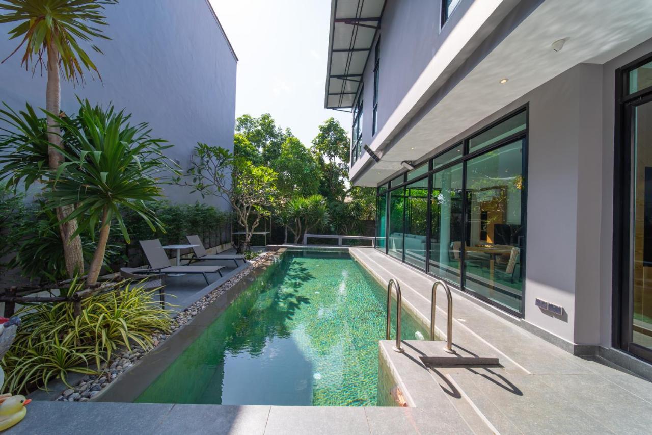 BangT ao 3 bedroom modern minimalist luxury style private pool holiday villa gym quiet community — 4-Star Luxury Hotel in Thalang, Thailand