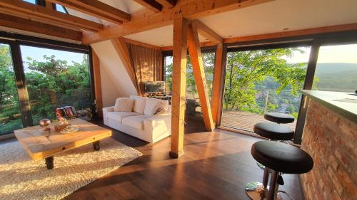 Modern cottage views and a jacuzzi — 4-Star Luxury Hotel in Pecs, Hungary
