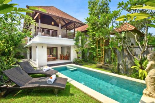 Stunning 2 BR Private Pool Villa — 4-Star Luxury Hotel in Tegalalang, Indonesia