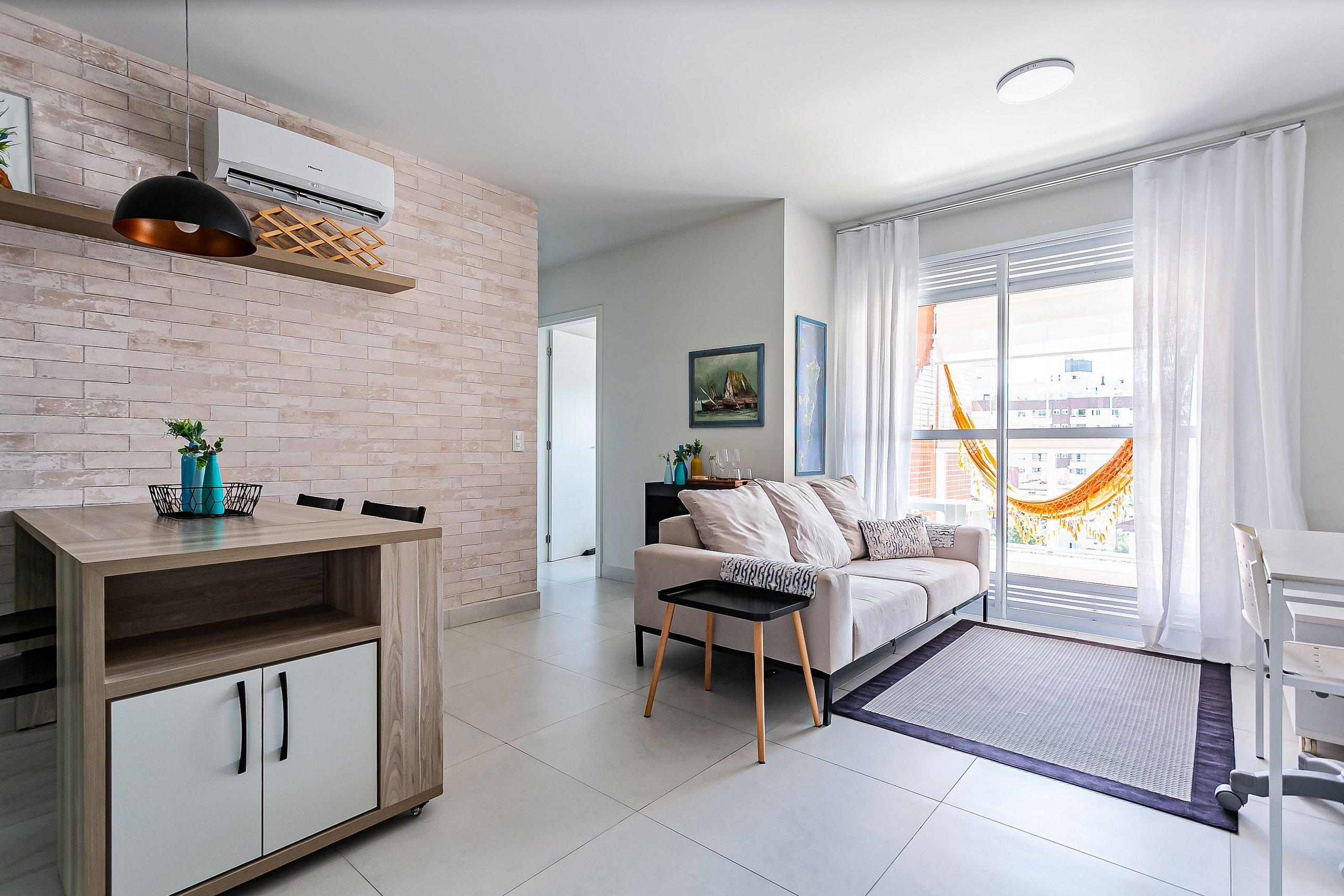 Wi Fi 100Mb Vista Parcial Do Mar #Ca32 — 4-Star Luxury Hotel in Florianopolis, Brasil