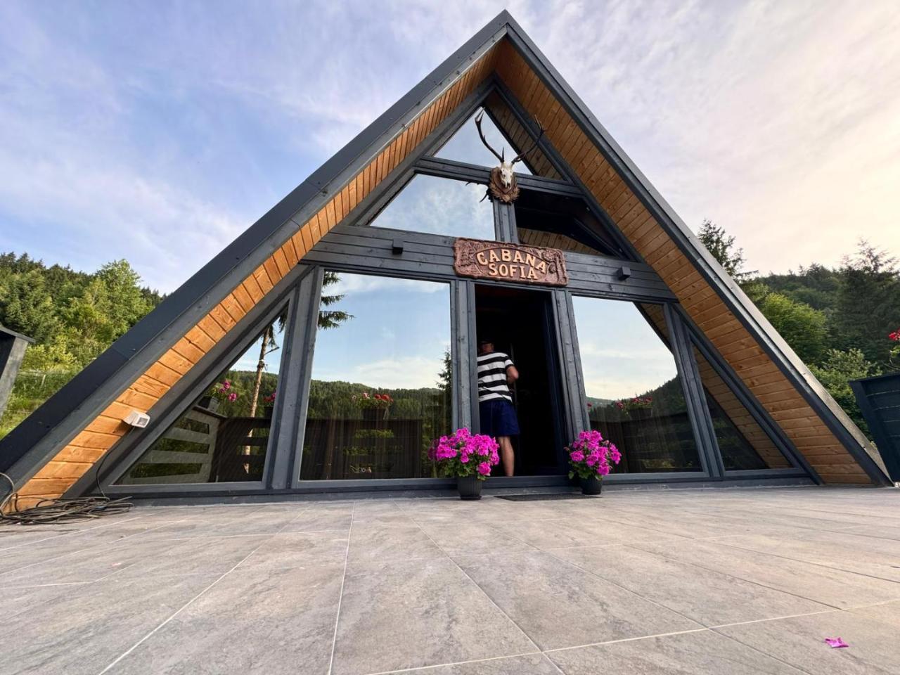 Cabana Sofia - carbon neutral hotel in Avram Iancu