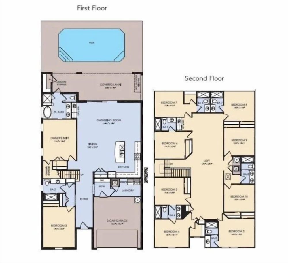 New Luxury Villa Windsor Island Resort 10beds 3616 10 Bedroom Villa - photo 37