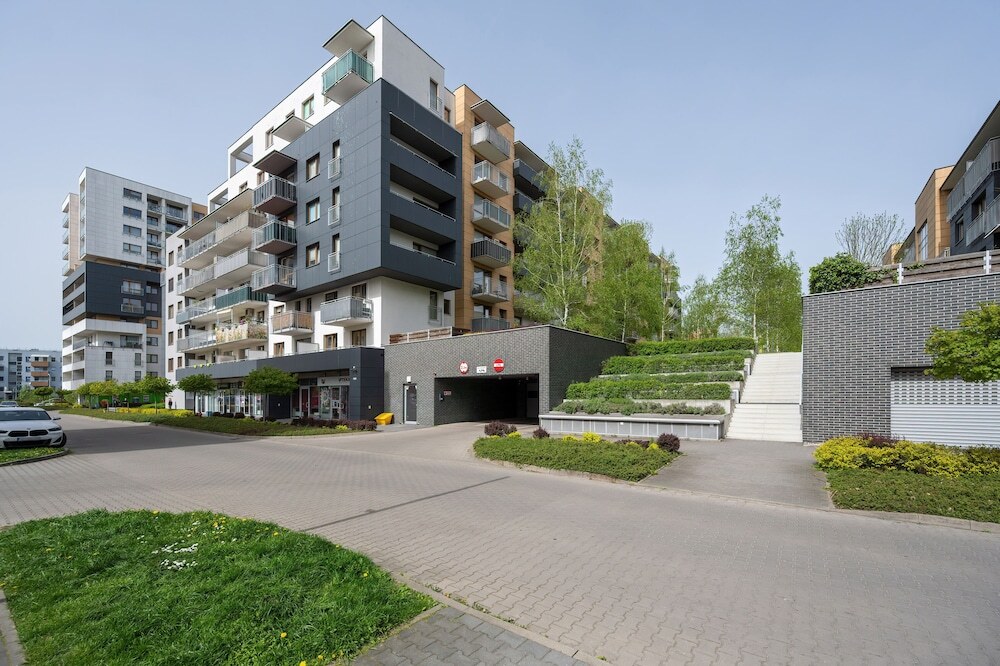 Beautiful Apartment with a Spacious Balcony in Wrocław by Noclegi Renters — 4-Star Luxury Hotel in Wroclaw, Poland