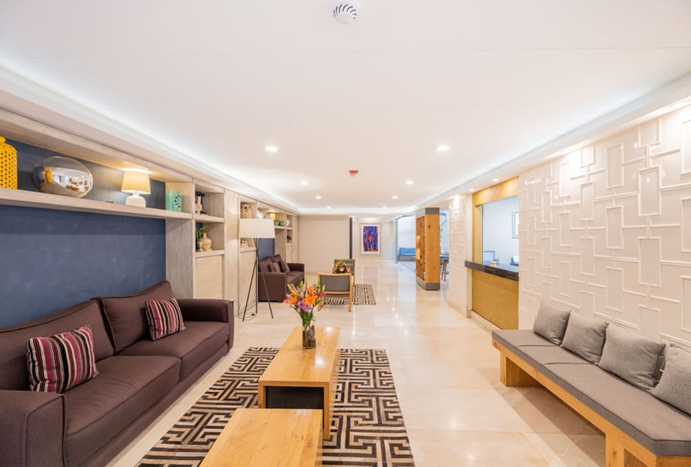 Lobby sitting area