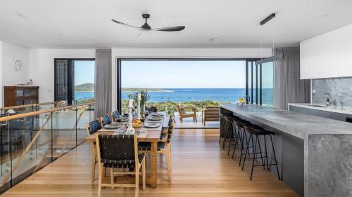 Fingal Bay Panorama in Fingal Bay, Australia