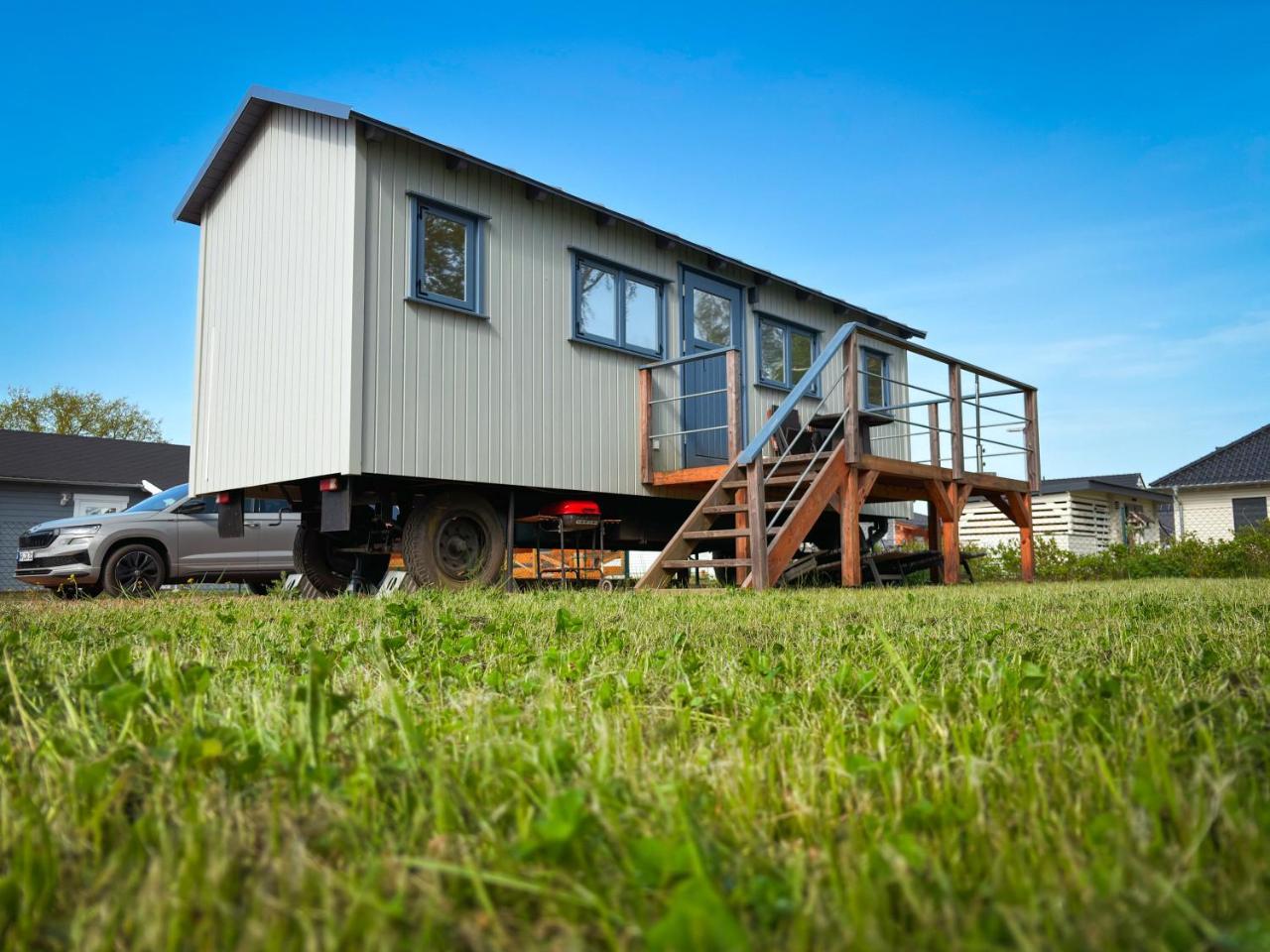 Tinyhaus Löwenzahn - carbon neutral hotel in Rheinsberg
