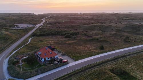In de duinen in De Koog, Netherlands