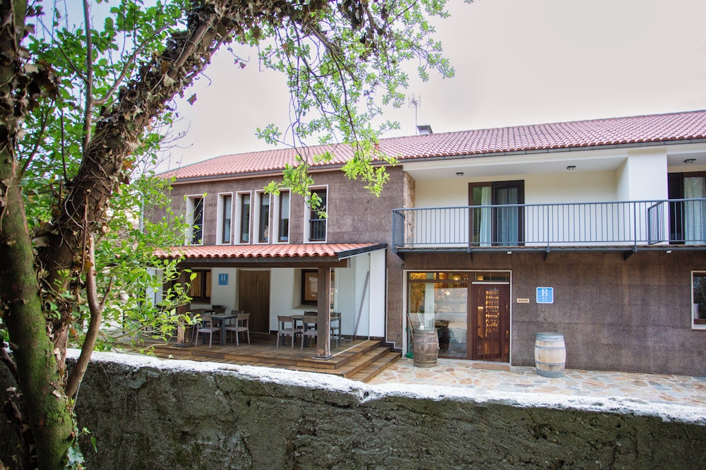 O camiño fala in Mazaricos, Spain