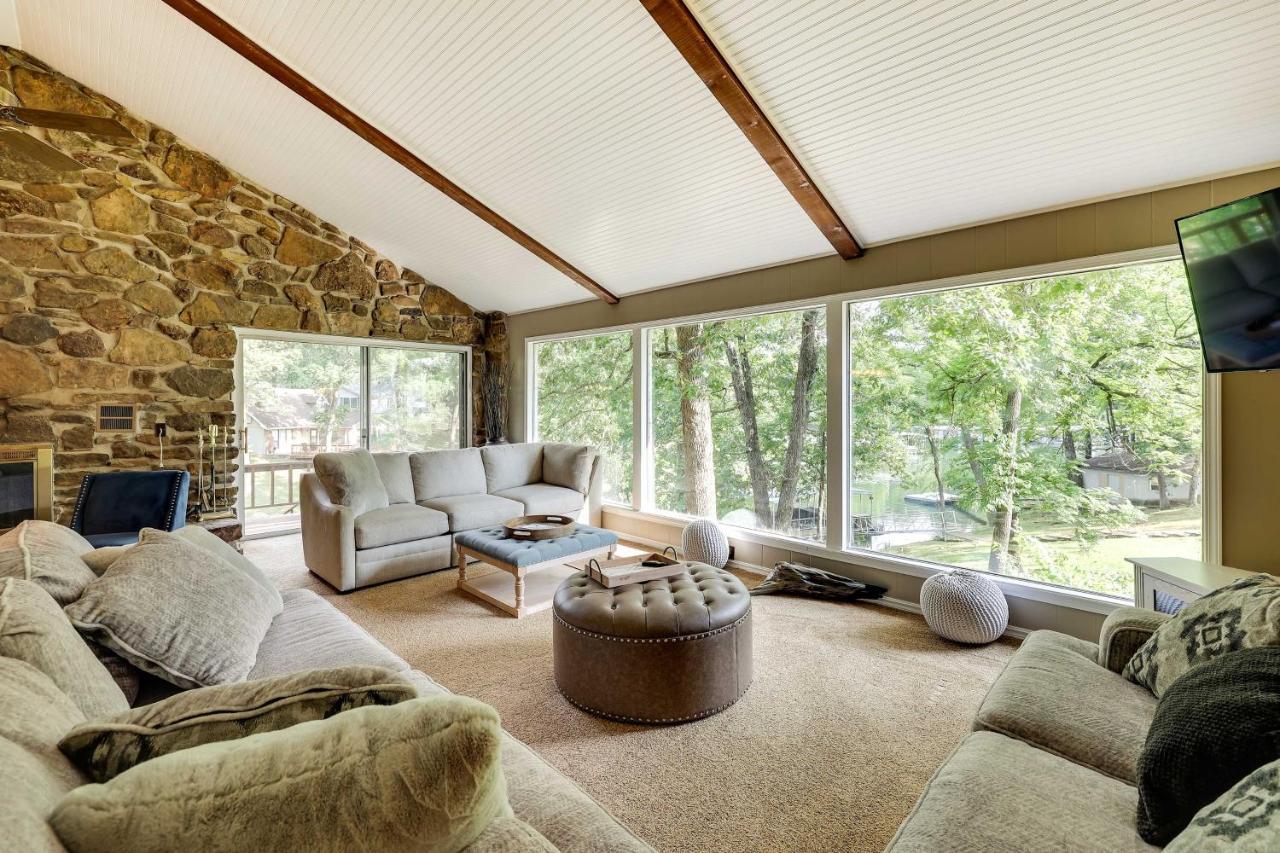 Waterfront Haven With Deck On Monkey Island — Afton