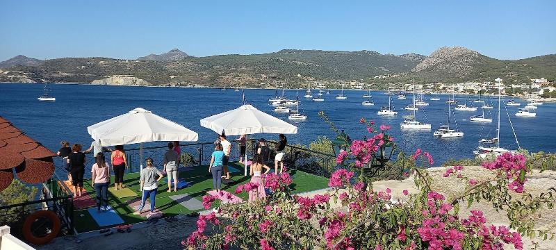 Kavos Bay Seafront Hotel in Aegina, Greece