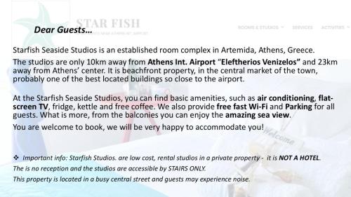 Starfish Seaside Studio — Artemida — photo 4