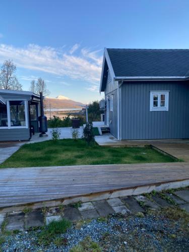 Plaza di Balsnes in Tromso, Norway