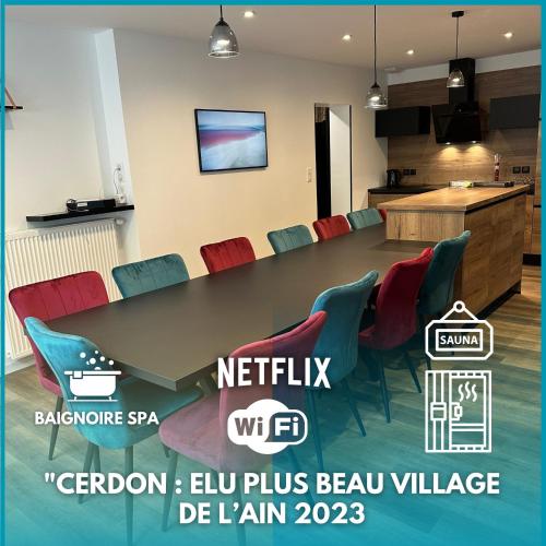 La Marionnade Maison de village Sauna BalnAcothAcrapie Borne VE — 4-Star Luxury Hotel in Cerdon, France