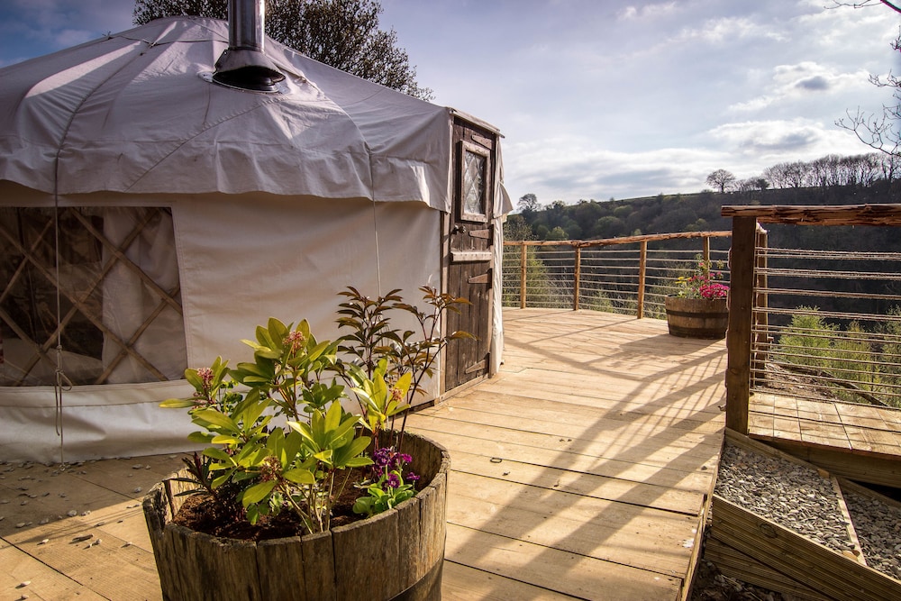 Ceridwen Glamping Double decker Bus and Yurts in Llandysul, United Kingdom