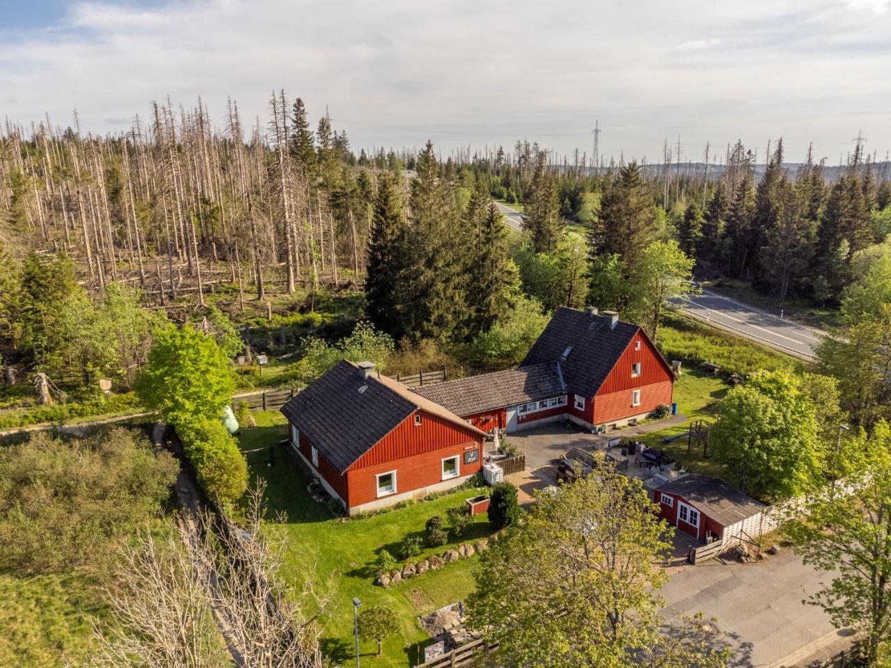 HIRSCH Hänsel Ferienhaus Garten mit Bergblick Grill Wald — hotel in Altenau