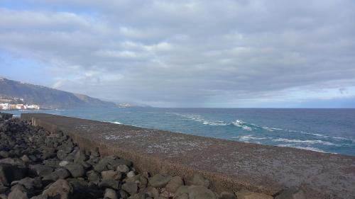 Playa de San Marcos in Icod De Los Vinos, Spain