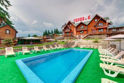 Torba - carbon neutral hotel in Nadvirna