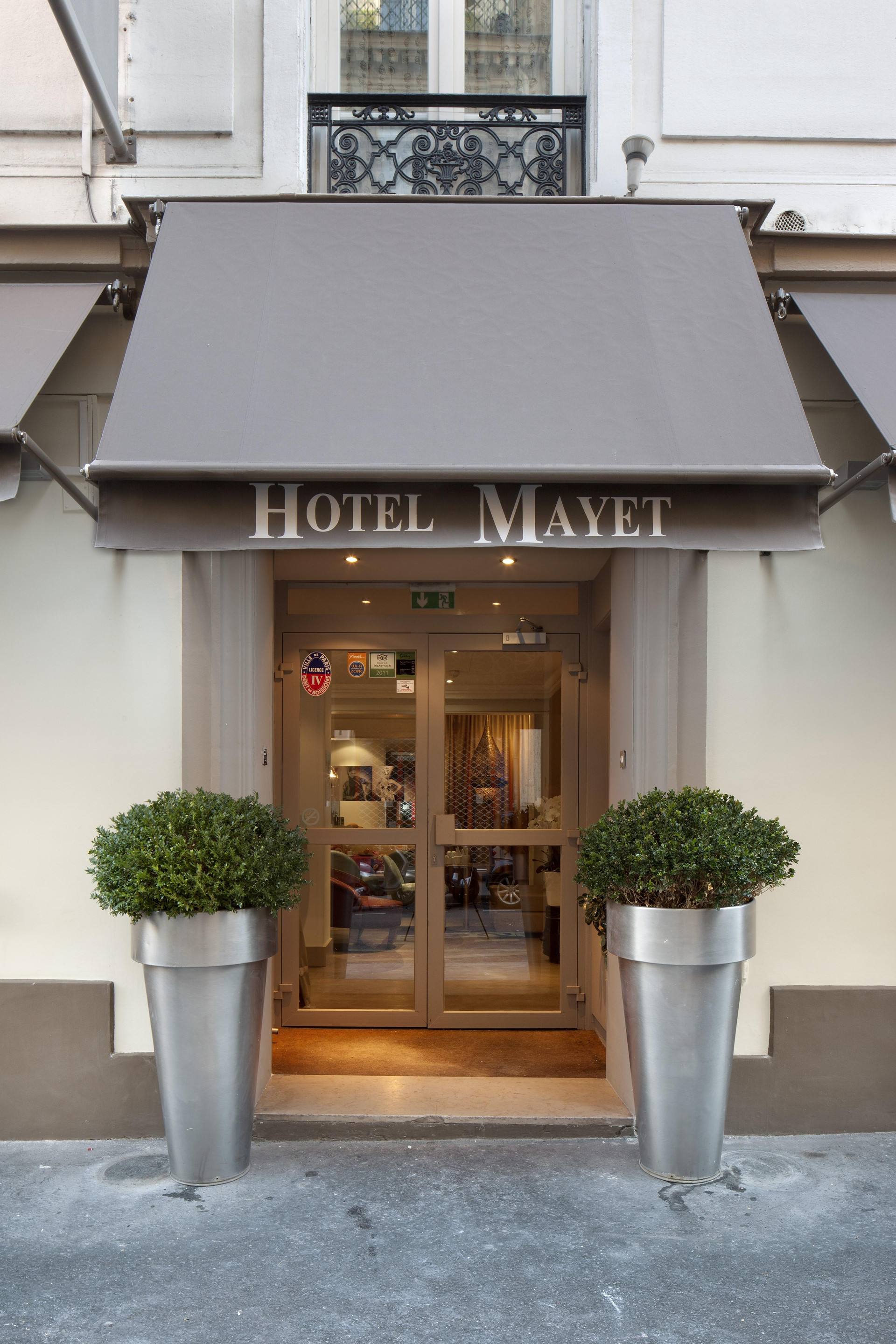 Hotel Mayet - carbon neutral hotel in Paris